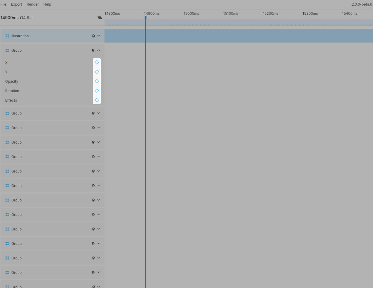 Using keyframes